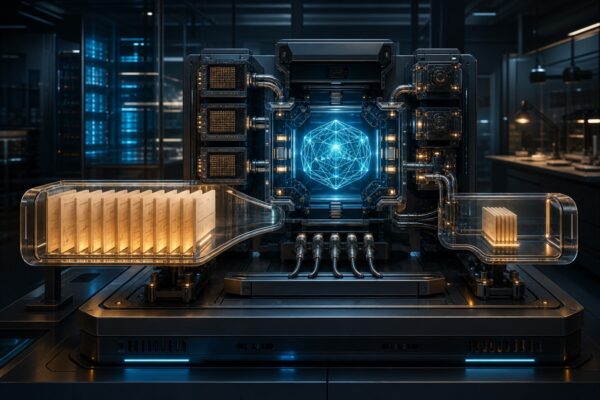 AI agent harness preserving and compacting task context around a central model core